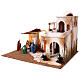 Arab nativity scene 45x60x50 cm for 12 cm statues s3