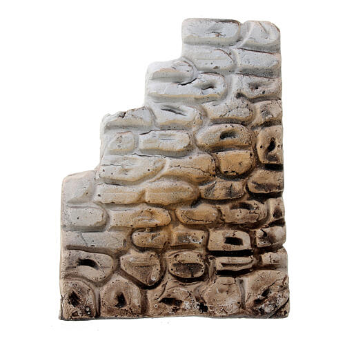 Muretto gesso per presepi 8-12 cm 1