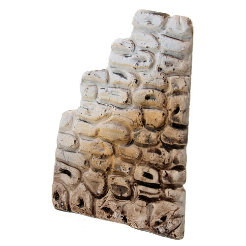 Muretto gesso per presepi 8-12 cm 2