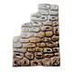 Muretto gesso per presepi 8-12 cm s1
