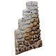 Muretto gesso per presepi 8-12 cm s3