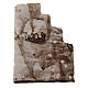 Muretto gesso per presepi 8-12 cm s4