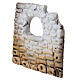 Wall figurine 10x10 cm with window for nativity scenes 8-12 cm plaster s2