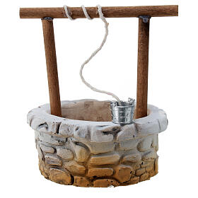 Duża studnia 10x10 cm, gips, do szopek 8-12 cm