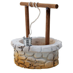 Duża studnia 10x10 cm, gips, do szopek 8-12 cm