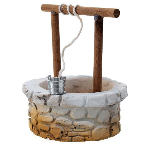 Duża studnia 10x10 cm, gips, do szopek 8-12 cm 2