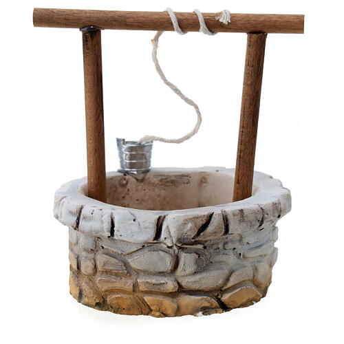 Duża studnia 10x10 cm, gips, do szopek 8-12 cm 4