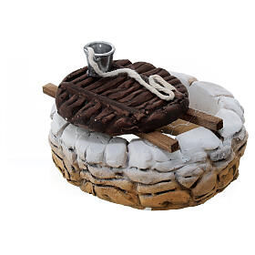 Large low well 5x10 cm for 8-12 cm nativity scenes