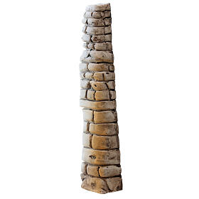 Colonna grande 25x5x5 cm gesso per presepi 8-12 cm