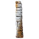 Small plaster column for Nativity Scene with 8-12 cm characters s1