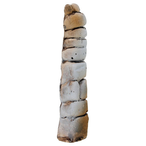 Colonna piccola 15x5 cm gesso presepi 8-12 cm 3