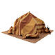 Round Arab tent 15x35x35 cm fabric for 8-12 cm nativity scenes s5