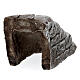 Escalera pequeña 5x5x5 cm yeso gris para belenes 8-12 cm s5
