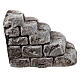 Scala piccola 5x5x5 cm gesso grigia per presepi 8-12 cm s4