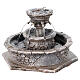 Round fountain in resin 10x15x15 cm for nativity scenes 8-12 cm s3