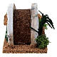 Small cork and wood bridge 5x15x5 cm for 8-12 cm nativity scene s4