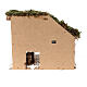 Empty stable 20x25x15 cm for Nativity Scene of 8 cm s4