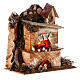 Oven with fire-effect light 15x20x10 cm for 8 cm Nativity Scene s3