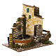 Fountain with small house, 20x20x15 cm, for 10 cm Nativity Scene s3