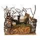 Fountain with clothes hunging, 15x25x15 cm, for 10 cm Nativity Scene s1
