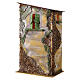 Casa alta Moranduzzo con luce cartone 50x30x20 cm presepe 10 cm s2