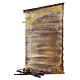 Casa alta Moranduzzo con luce cartone 50x30x20 cm presepe 10 cm s4