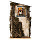 Haus 50x30x20 cm Frau mit Blick auf Moranduzzo Krippe, 10 cm s1