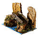 Holz und Kork Brücke 10x15x10 cm Krippe, 4 cm s2