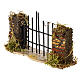 Miniature gate 2 cork doors 10 cm 10x15x5 cm s2