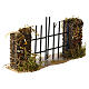 Miniature gate 2 cork doors 10 cm 10x15x5 cm s3