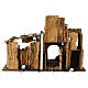 Pueblo belén Natividad 16 cm corcho 50x75x40 cm s7