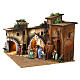 Borgo con forno 40x60x50 cm presepe Moranduzzo 12 cm s5