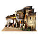 Village with stable 45x60x50 cm for 12 cm Moranduzzo Nativity Scene s1