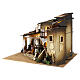 Village with stable 45x60x50 cm for 12 cm Moranduzzo Nativity Scene s8