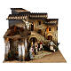 Village avec étable 45x60x50 cm crèche Moranduzzo 12 cm s5