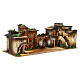 Borgo modulare con forno 45x120x50 cm presepe Moranduzzo 12 cm s5