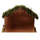 Stable with hayloft 20x25x15 cm for 8 cm Nativity Scene s4