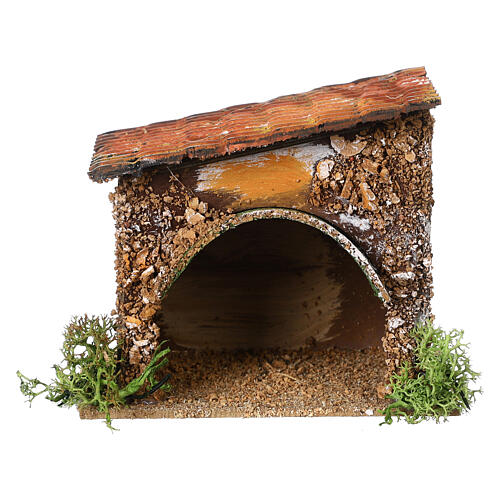 Stajenka karton i korek naturalny, linia Moranduzzo, do szopki 4 cm, wym. 10x10x10 cm 1