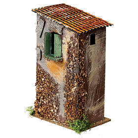 High cardboard house 20x10x10 cm for 4 cm Moranduzzo Nativity Scene