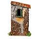 High cardboard house 20x10x10 cm for 4 cm Moranduzzo Nativity Scene s1