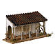 House with porch 10x15x5 cm cardboard Moranduzzo line nativity scene 4 cm s3