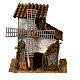 Cardboard windmill of 10x10x10 cm, Moranduzzo Nativity Scene with 4 cm characters s1