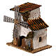 Windmill figurine 10x10x10 cm Moranduzzo nativity 4 cm cardboard s2
