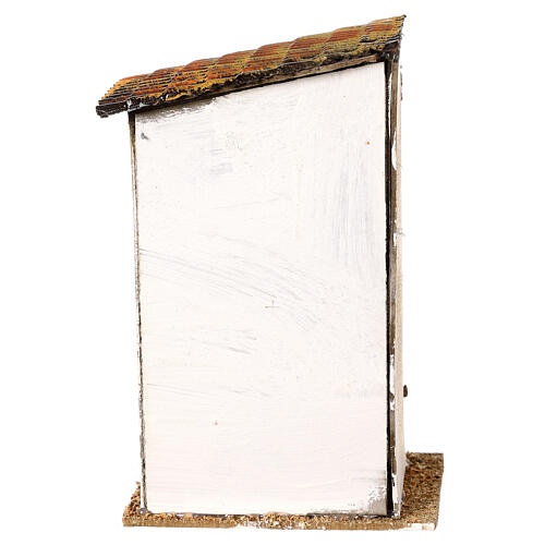 Casa alta 20x10x10 cm presepe 4 cm Moranduzzo cartone 4