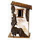 Casa alta 20x10x10 cm presepe 4 cm Moranduzzo cartone s1