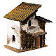 Haus mit Fenster Moranduzzo Karton 15x10 cm Krippe, 4 cm s3