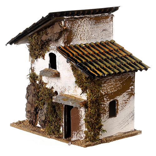 Chariot Avec Cochons Pour Crèche 6 Cm - Figurine Miniature 1:32 - Artisanat Italien Landi