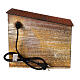 Capanna Natività Moranduzzo 25x30x20 cm con luce figure 10 cm s5