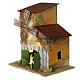 Animated mill with miller 35x30x20 cm for 10 cm Moranduzzo Nativity Scene s2