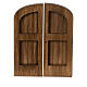 Puerta de arco belén 10 cm línea Moranduzzo madera s1
